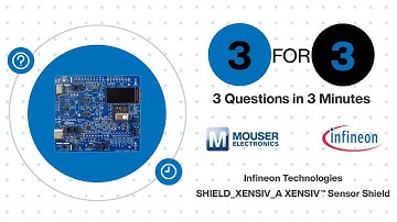 Infineon Technologies SHIELD_XENSIV_A XENSIV™ Sensor Shield: 3 for 3 | Mouser Electronics