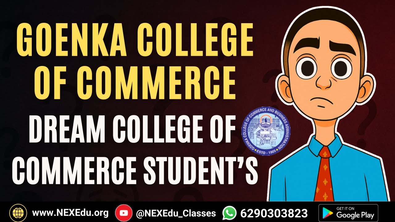 Goenka College of Commerce Batch 2025-2029 | Official Notice | Important Documents Required 📃  