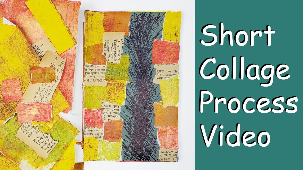 Collage Short Short Collage Process Video #19 - YouTube