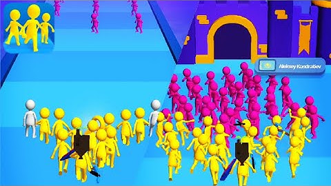 Join Clash 3D 🧜🙊🙄🌸 Gameplaywalkthrough Android iOS (Level-52)