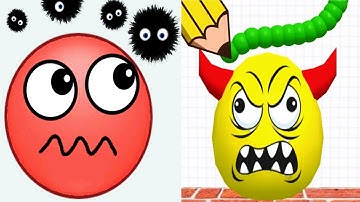 Hide Ball vs Draw To Smash - Satisfying ASMR Walkthrough Funny Gameplay All Levels