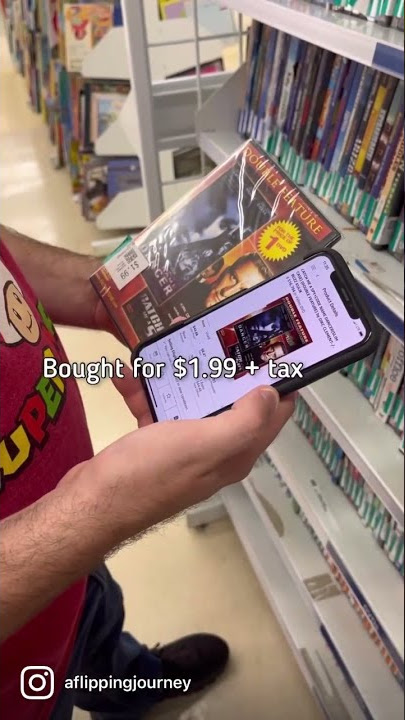 Crazy Price for a DVD😳 #reseller #thrifting #shorts