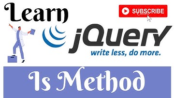 jQuery Lecture - 39 Is Method Tutorial in Hindi / Urdu