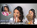 ARRUME-SE COMIGO PARA O MEU CASAMENTO | FIZ A MINHA MAKE 😱🥰