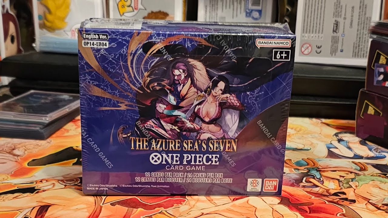 One Piece CG: The Azure Sea's Seven | Booster Box Opening | Box #1