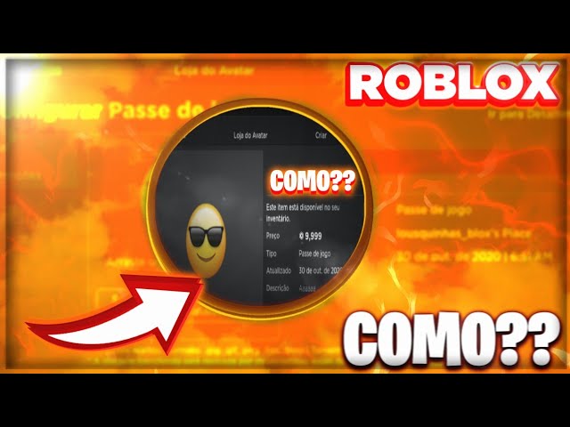 como fazer um gamepass no roblox