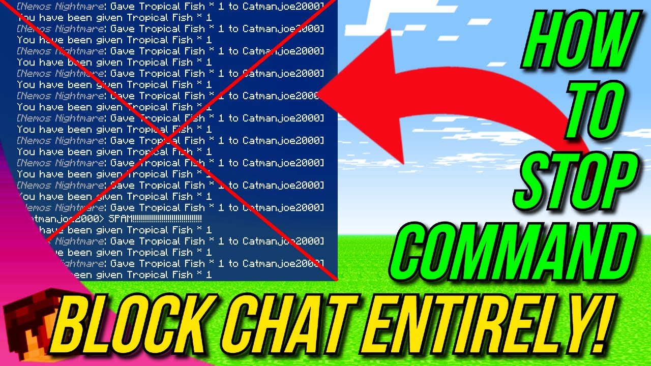 Minecraft Bedrock - How To STOP Command Block CHAT ENTIRELY! - PS4