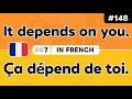 Learn ‘It depends on ~’ in French 🇫🇷 Daily Beginner Phrases (Ep. #148)