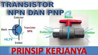 Prinsip Kerja Transistor - Analisa transistor NPN dan PNP