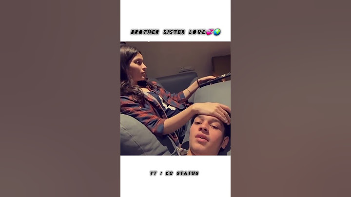 Brother Sister Love WhatsApp Status 💞 #kcstatus #love #61k #brothersister #youtubeshorts