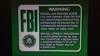 Green Fbi Warning Screens 1992-1997