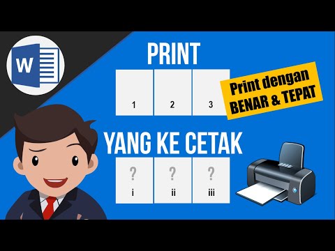 Video: Cara Mencetak Halaman Pada Printer