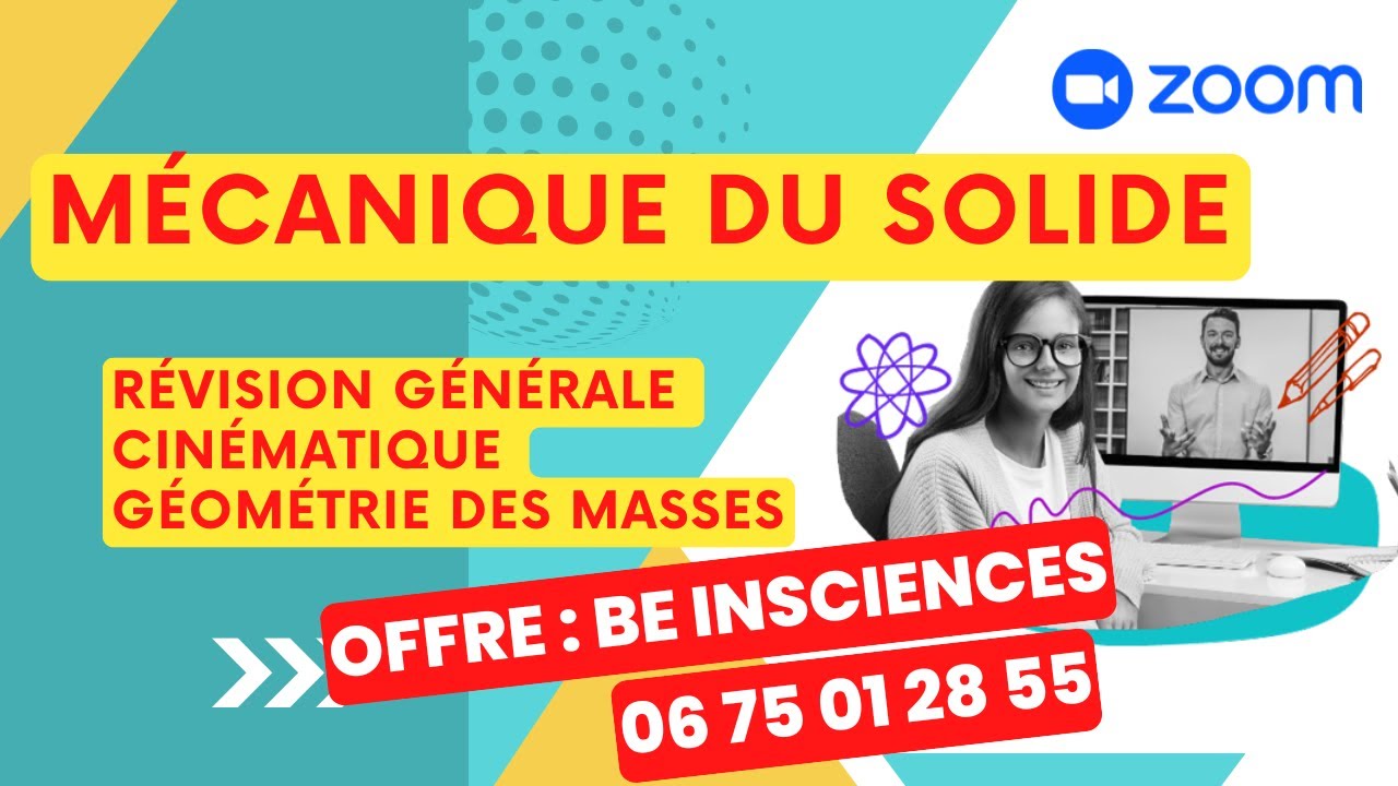 Mécanique des solides-problème de révision générale part 1 cinématique & géométrie