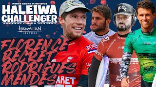 John John Florence, Justin Becret, Miguel Rodrigues, Jesse Mendes | Haleiwa Challenger Quarterfinals