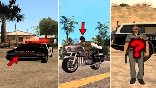 【GTA SA ベータ版】 開発段階のパトカーや警察官紹介 screenshot 1
