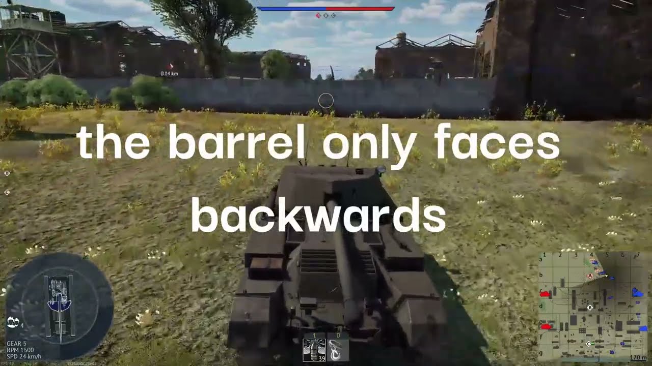 The worst tank in war thunder YouTube