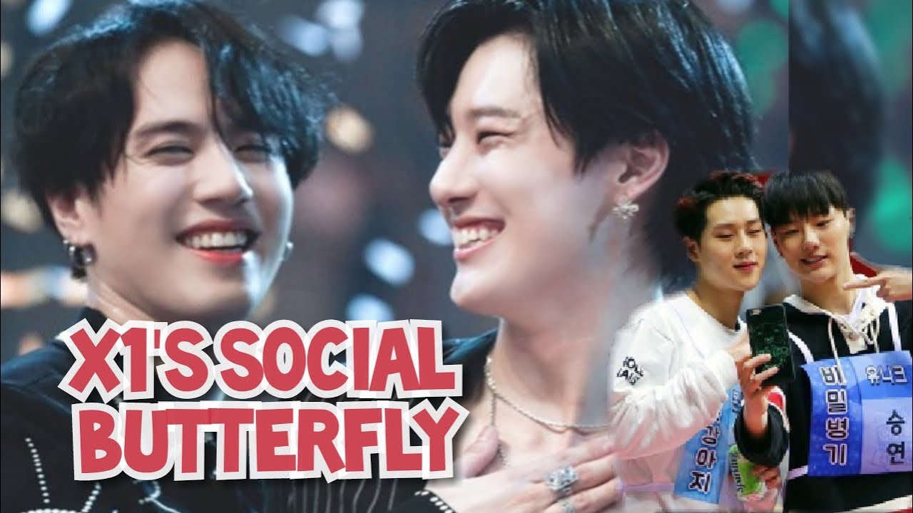 Cho Seungyoun - X1's social butterfly