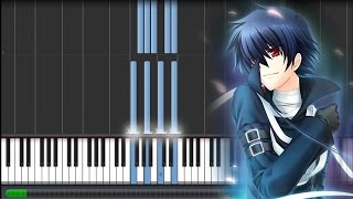 Video thumbnail of "Rewrite [ リライト ] OST - Sanka [散花] / Scattered Flowers (Piano Synthesia Tutorial + Sheet)"