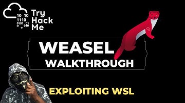 Tryhackme Weasel Walkthrough | How to escape WSL (Windows Subsystem for Linux) and  jupyter notebook