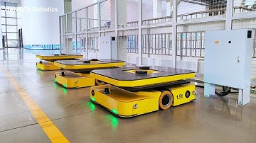 Magnetic navigation Material Distribution AGV