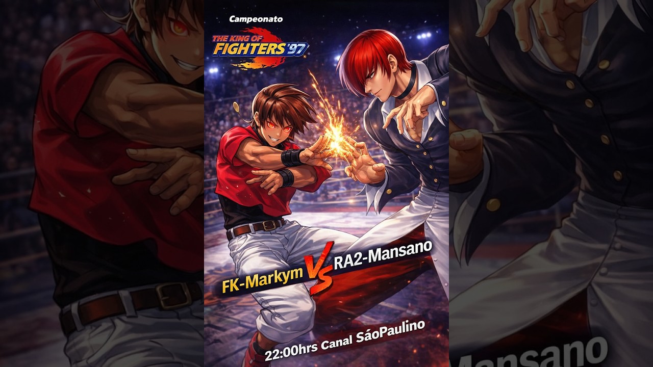 🔴COMBATES🕹 NOSTALGIA 🕹INSCREVA SE🕹️KOF97,98.02🕹️AO VIVO LIVE+ SHORTS PC#kof97#snk#arcade#combo#retro