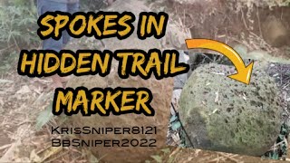 SPOKES IN HIDDEN TRAIL MARKER (KRIS SNIPER)