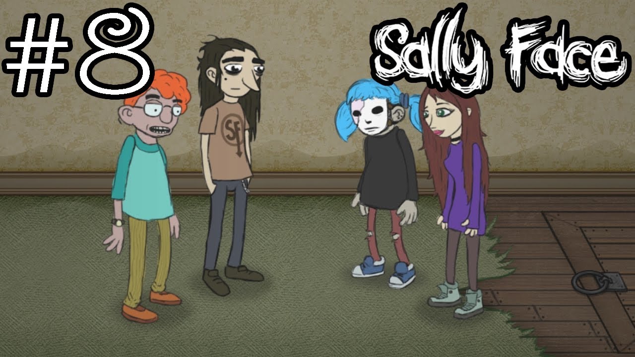 Sally face 3 эпизод. Салли фейс 3 эпизод. Салли и Ларри 3 эпизод. Ларри Салли фейс 4 эпизод.