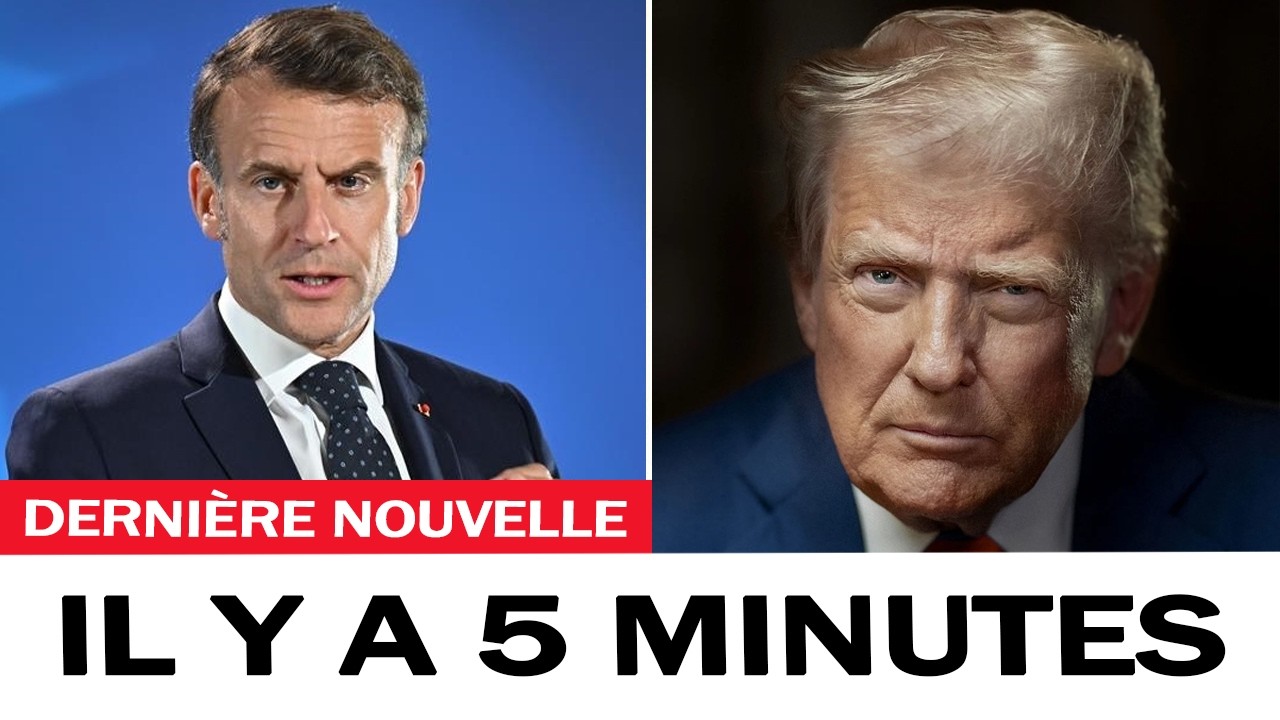Un ultimatum de Washington : Macron est dos au mur !
