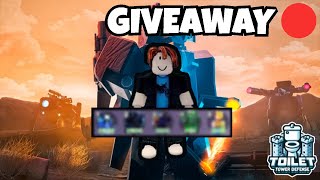 Toilet Tower Defence Giveaway Live Stream🔴