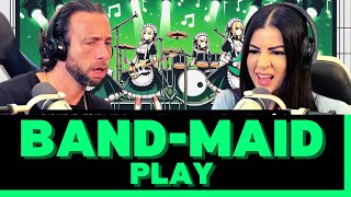 THE LADIES ON GUITAR = 🔥 ! First Time Hearing BAND-MAID / Play (Official Live Video) Reaction Video!