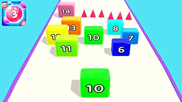 Marble Run 3D-Color Ball Race ! All Levels Gameplay (32-35) android, ios