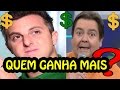 🔴 Quanto ganha os apresentadores da TV brasileira? Quem é o mais rico?