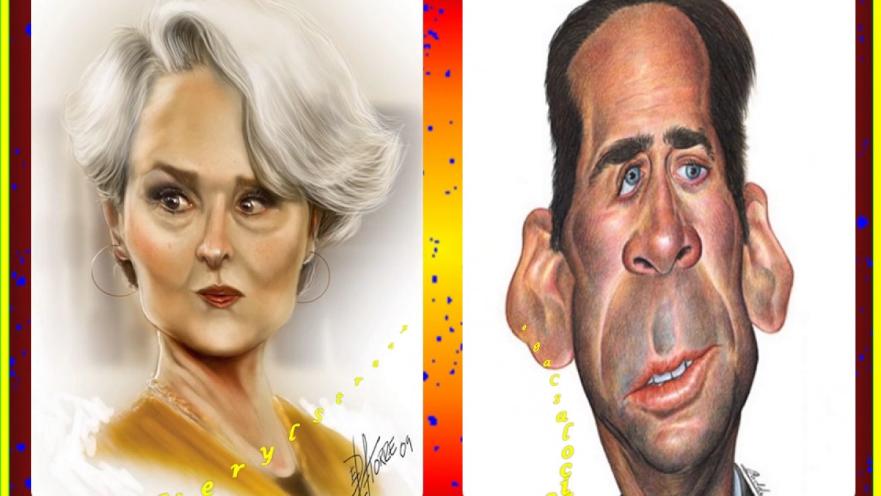 CARICATURAS DE FAMOSOS