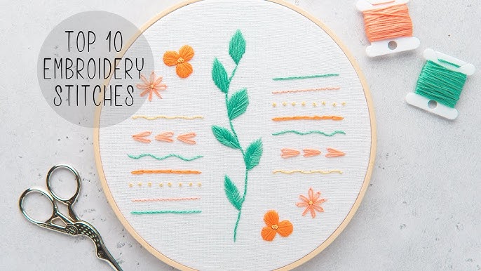 Embroidery For Beginners - Rosemary And Pines Fiber Arts