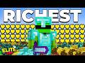 I Became The RICHEST PLAYER on The First DAY of ELITE SMP...