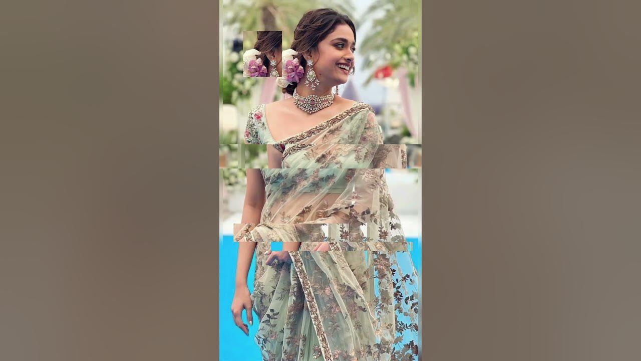Raanjhanaa ve song lyrics 🥰 South Indian beautiful actress 💞 Keerthy Suresh 🥀#shortsfeed #keerthy
