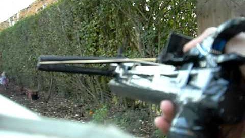 Crossbow: How to Make it Tutorial and Demonstration Part 2