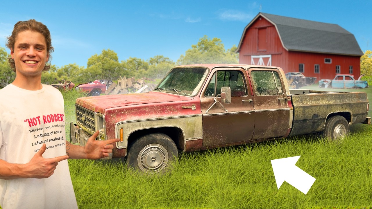 RESURRECTING An Abandoned CREW CAB Squarebody Chevy!