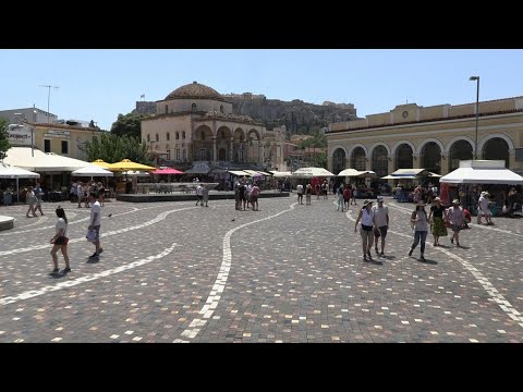 Scene in Athens as Greece gripped by heatwave | AFP