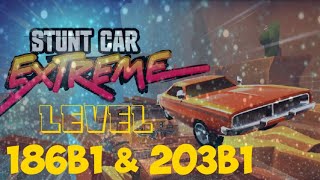 No Copyright Gameplay - Free To Use Gameplay - Stunt Car Extreme Level 186B1 and 203B1