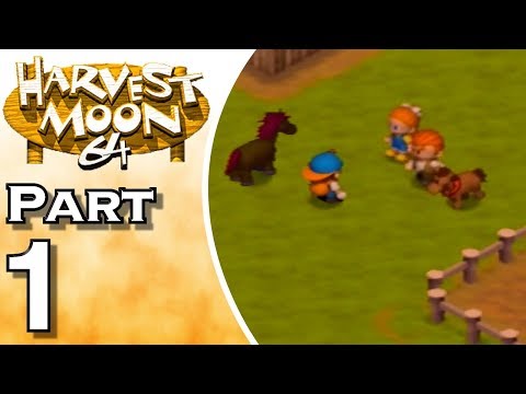 Letu0027s Play Harvest Moon 64 (Gameplay + Walkthrough) Part 1