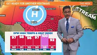 DFW weather quick hit: How the beginning of the week sets up