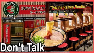 Japan s Most Mysterious Ramen Restaurant - ICHIRAN