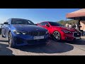 Гонка на BMW M340 vs Infiniti Q60 RED SPORT, Audi S4 и не только