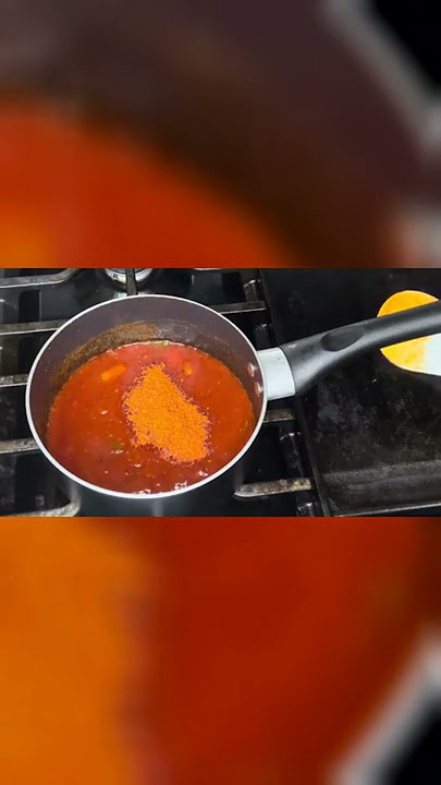 Whipping Up the Spicy Hot Ones Sauce!