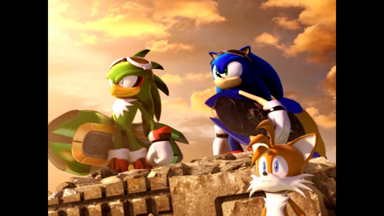 Sonic Riders [Part 4: White Cave/Dark Desert/Sky Road/Babylon Guardian ...