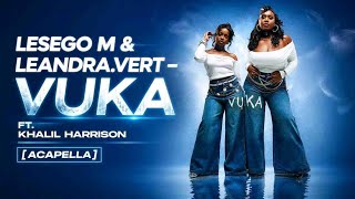 Lesego M & Leandra.Vert – Vuka (feat. Khalil Harrison)  [Acapella]