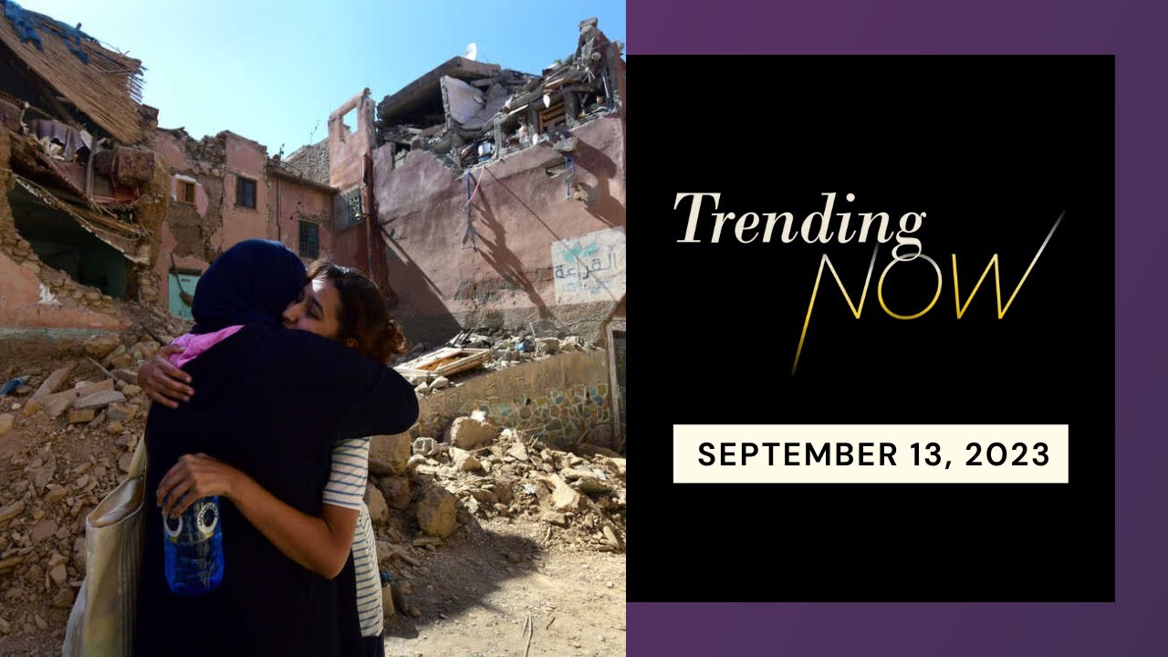 Death toll from floods in Libya and earthquake in Morocco grows