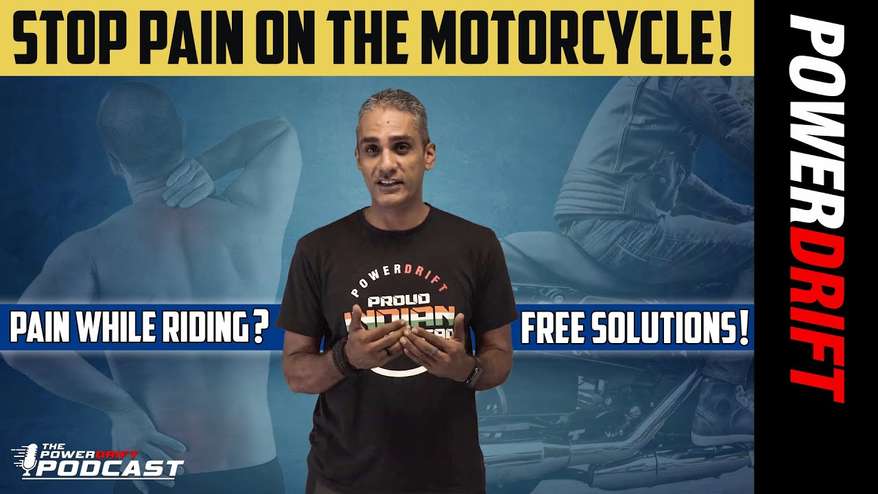 No More Back Pain On Motorcycles | Episode 21 | The Powerdrift Podcast