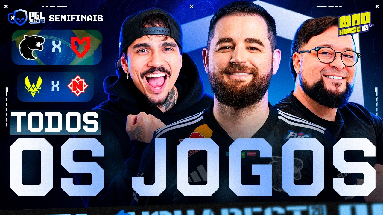 PGL MASTERS BUCHAREST 2026 (SEMIS) - TODOS OS JOGOS - COMPLETO
